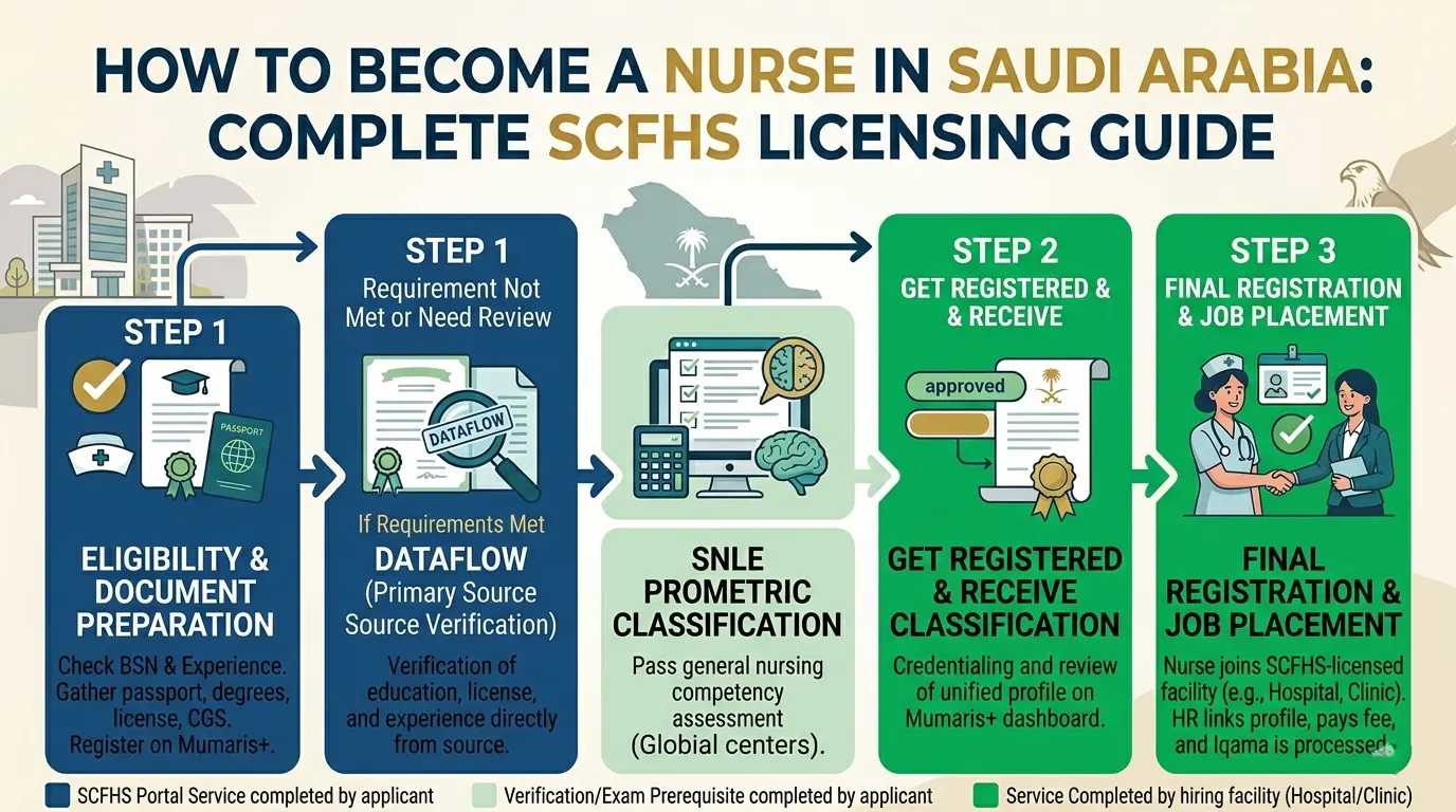 How to Become a Nurse in Saudi Arabia