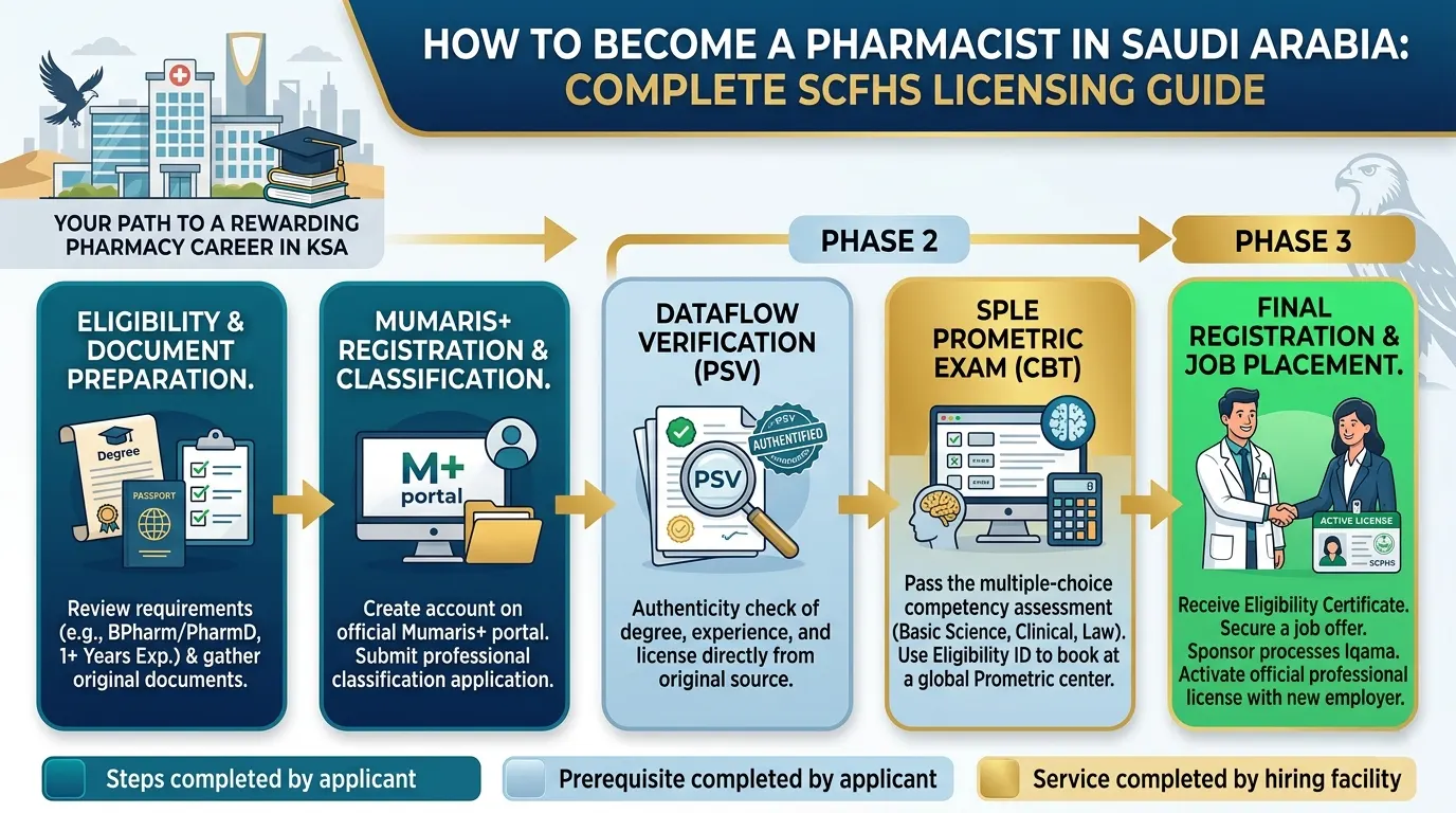 How to Become a Pharmacist in Saudi Arabia