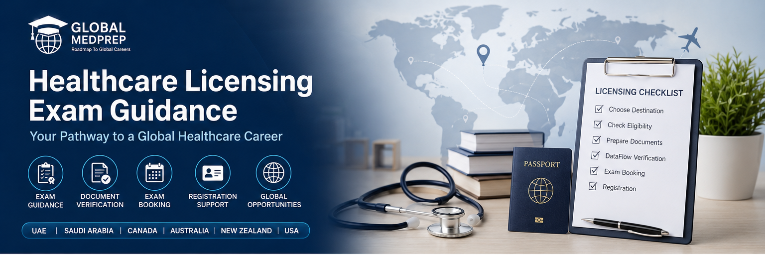 Healthcare Licensing Exam Guidance for international healthcare professionals